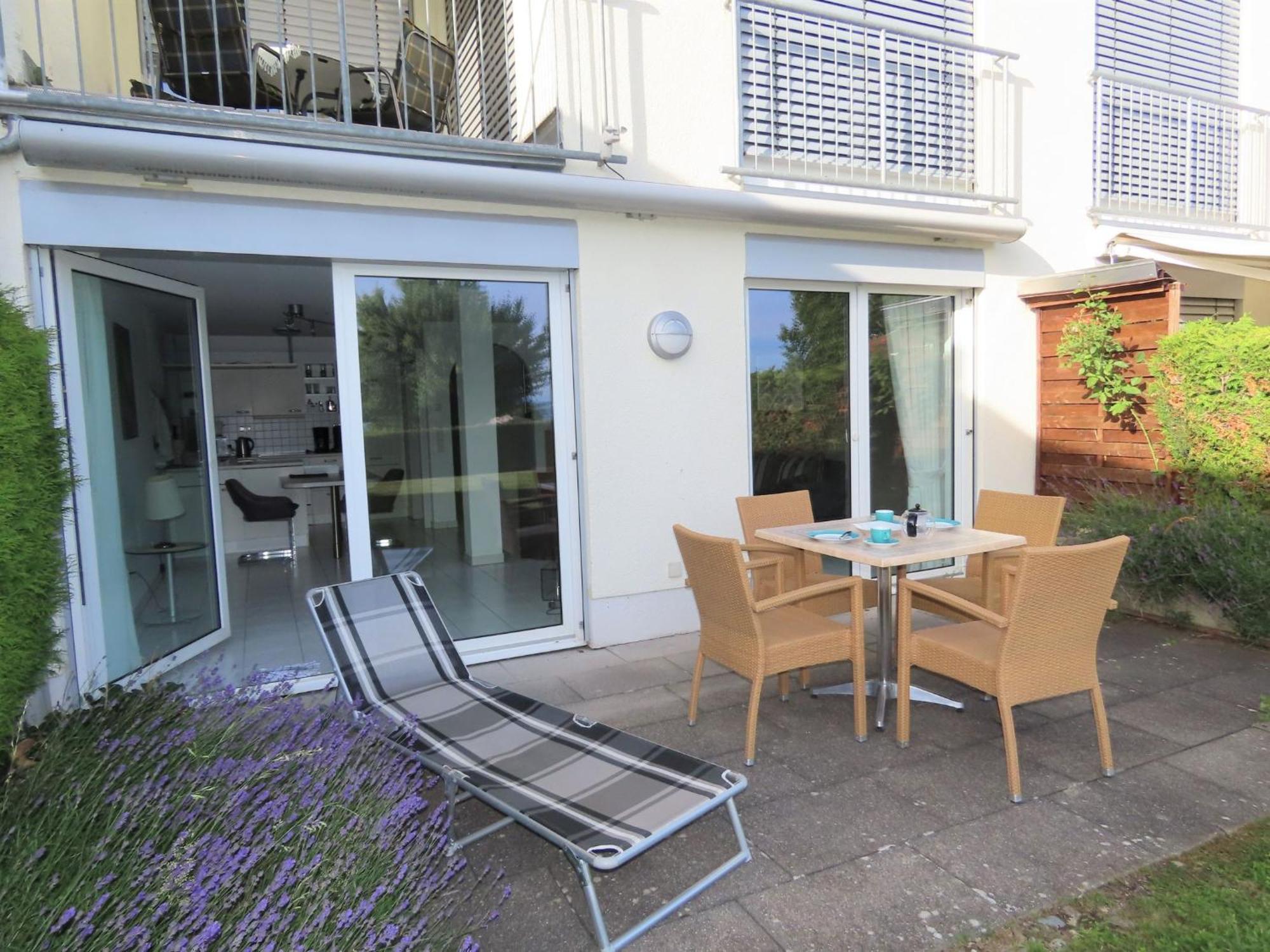 Ferienwohnungen Traumseeblick Ferienwohnung Oase Am See Meersburg Bagian luar foto