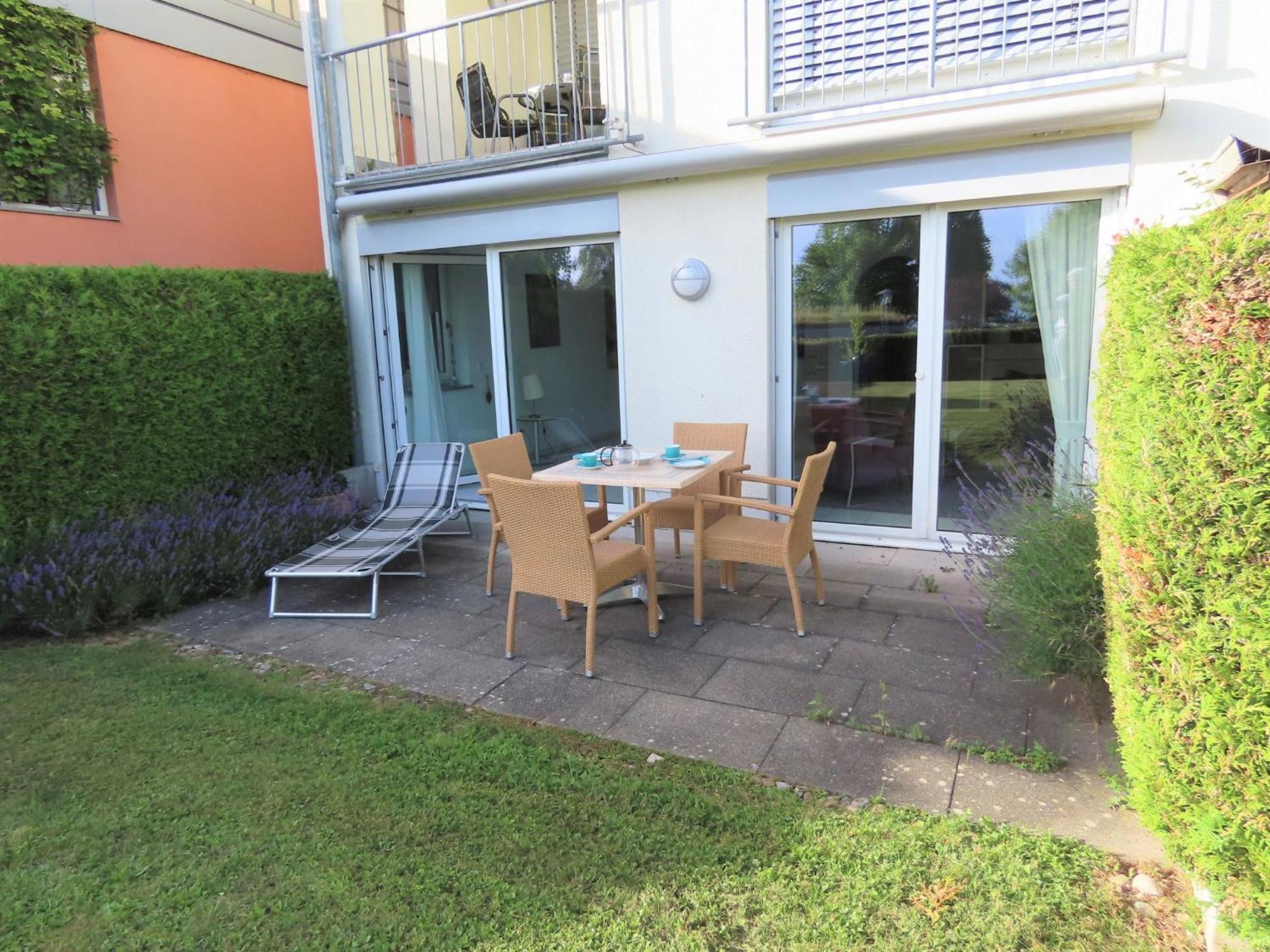 Ferienwohnungen Traumseeblick Ferienwohnung Oase Am See Meersburg Bagian luar foto